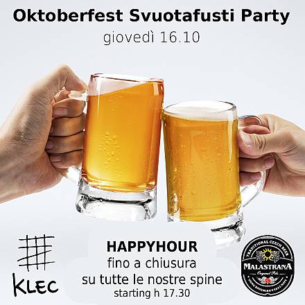 Oktoberfest svuotafusti party